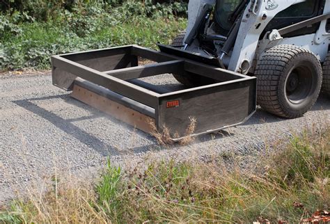 eterra eg-series skid steer box|skid steer grading attachment.